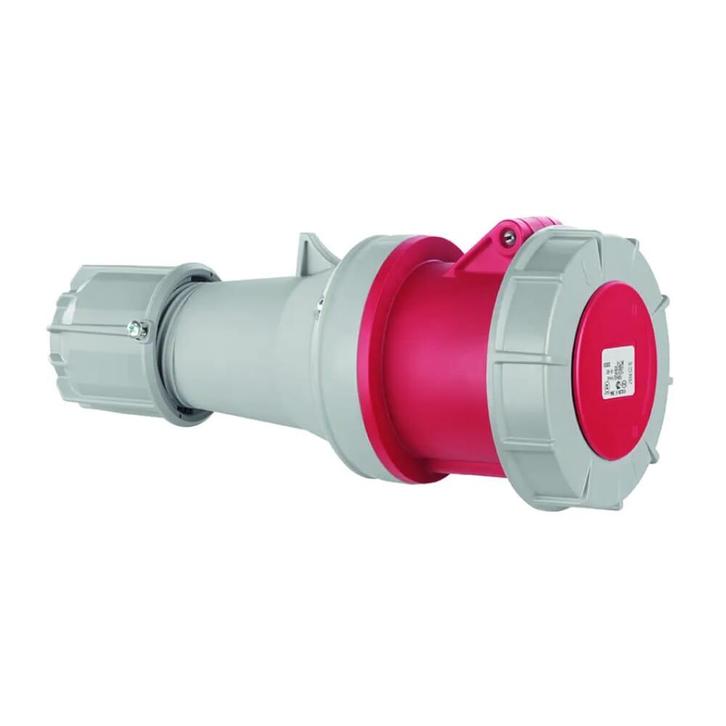 ABL CEE 5-polig contra stekker - 63A 400V - Rood, Doe-het-zelf en Verbouw, Elektra en Kabels, Nieuw, Verzenden