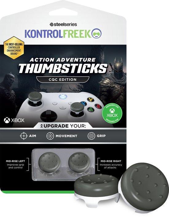 KontrolFreek Action CQC Thumbsticks - Grijs/Wit (Xbox), Spelcomputers en Games, Spelcomputers | Overige Accessoires, Verzenden