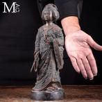 Brons - Geisha in traditioneel kostuum - Oude Japanse