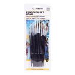 Benson Ronde penseelset - 12 delig - voor precisiewerk -..., Hobby en Vrije tijd, Schilderen, Ophalen of Verzenden, Nieuw