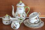 Herend - Koffie- en theeservies (11) - Birds - Porselein -, Antiek en Kunst, Antiek | Meubels | Tafels