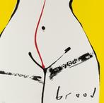 Herman Brood Zeefdruk: Hips, Antiek en Kunst, Kunst | Litho's en Zeefdrukken, Ophalen of Verzenden