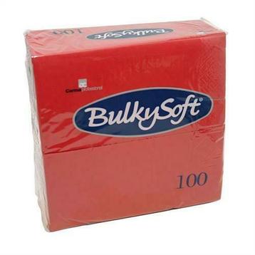 Tissue Servetten 40x40 1/8 ,rood doos a 2000 Stuks. beschikbaar voor biedingen