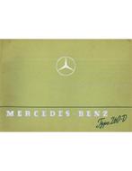 1939 MERCEDES BENZ 260D BROCHURE ENGELS, Nieuw, Author