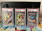 Pokémon - 3 Graded card - Bulbasaur, Charmander, Squirtle -, Hobby en Vrije tijd, Verzamelkaartspellen | Pokémon, Nieuw