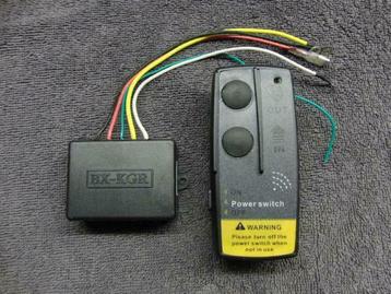 Winch remote control Lier afstandsbediening 24V groot bereik