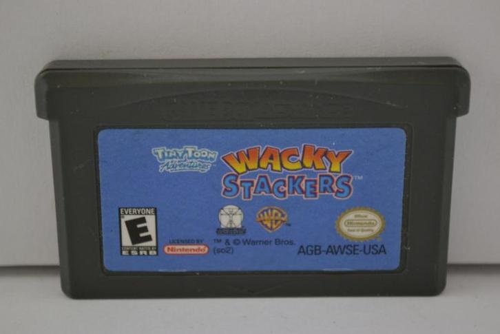Wacky Stackers (GBA USA), Spelcomputers en Games, Games | Nintendo Game Boy, Zo goed als nieuw, Verzenden