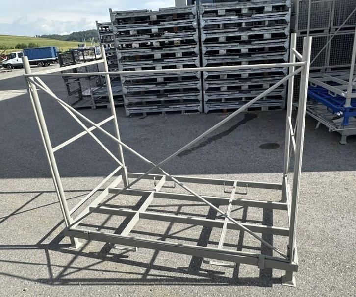 Stapelrek 2350x1350x2020mm, max. 2000kg, gebruikt, Zakelijke goederen, Kantoor en Winkelinrichting | Magazijn, Stelling en Opslag