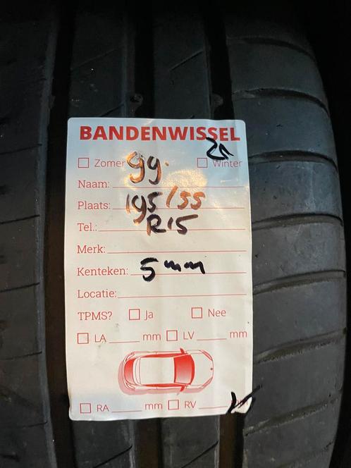 2x Goodyear 195 55 R15 5MM *ZOMER* gratis montage, Auto-onderdelen, Banden en Velgen, 15 inch, Zomerbanden, 195 mm, Personenwagen