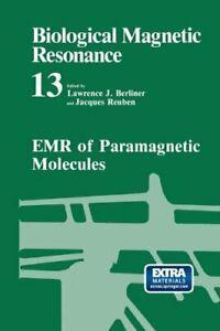 EMR of Paramagnetic Molecules. Berliner, Lawrence   ., Boeken, Overige Boeken, Zo goed als nieuw, Verzenden