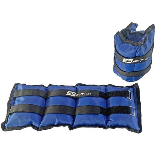 EB FIT Polsgewichten - 6 kg (2x3 kg) - Blauw - Perfect vo..., Sport en Fitness, Fitnessmaterialen, Nieuw, Ophalen of Verzenden