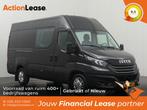 Iveco Daily Dubbel cabine L2 H2 2022 Diesel Automaat, Auto's, Bestelauto's, Automaat, Zwart, Iveco, Zwart