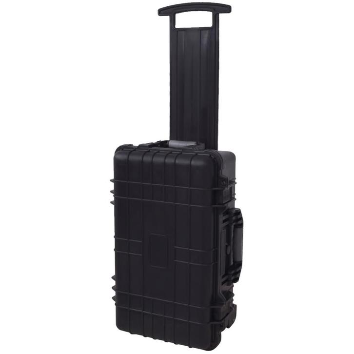 vidaXL Hardcase transportkoffer met wielen en schuimen, Audio, Tv en Foto, Fotografie | Fototassen, Nieuw, Verzenden