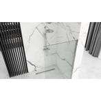 REA Douchewand met chroom profiel - 8 mm veiligheidsglas..., Ophalen of Verzenden, Nieuw