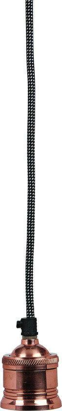 Pomax One - Hanglamp - 1L - Ø7,5x150 cm - metaal/stof -, Verzenden