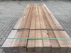 Ca. 27x Guyana Teak balken fijnbezaagd, 100x100, lengte 3, Nieuw