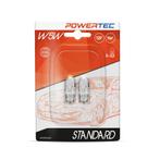 Powertec W5W 12V - Standard - Set, Verzenden, Nieuw