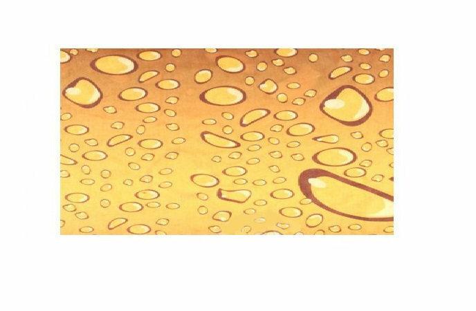 Haarband Multifunctioneel 45x25cm - Druppel Patroon - Geel, Sieraden, Tassen en Uiterlijk, Uiterlijk | Haarverzorging