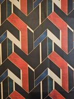 300x280 cm! Art Deco-stof, origineel uit de Mid Century