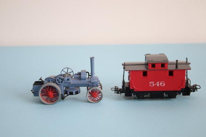 Märklin H0 - 1897/4578 - Modelspoorwegset (2) - Lokomobil en, Hobby en Vrije tijd, Modeltreinen | H0