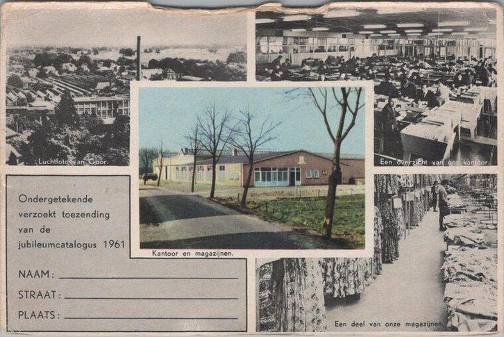 GOOR - Meerluik Verzendhuis de Postduif N.V., Verzamelen, Ansichtkaarten | Nederland, Verzenden