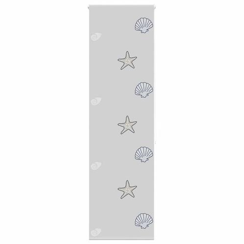 vidaXL Doucherolgordijn 70x240 cm stofbreedte 66 cm, Huis en Inrichting, Stoffering | Gordijnen en Lamellen, Grijs, Nieuw, Verzenden