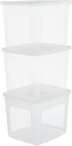 IRIS Clearbox Opbergbox - 30L - Kunststof - Transparant -, Ophalen of Verzenden, Nieuw