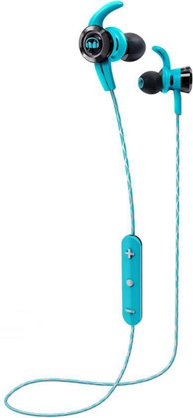 Monster iSport Intensity Bluetooth In-Ear - Blauw, Audio, Tv en Foto, Koptelefoons, Verzenden