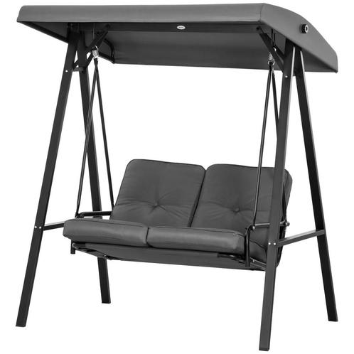 TRUUSK Hollywoodschaukel 2-zits Tuinschommel Met Verstelbaar, Tuin en Terras, Overige Tuin en Terras, Nieuw, Verzenden