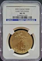 Gouden American Eagle 1 oz 2009 NGC MS70, Postzegels en Munten, Munten | Amerika, Goud, Losse munt, Verzenden, Midden-Amerika