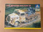 Italeri 380 Opel Maultier with FLAK 38 1:35 + RB Metal, Hobby en Vrije tijd, Modelbouw | Auto's en Voertuigen, Verzenden, Nieuw