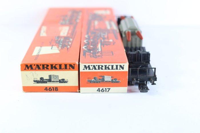 Märklin H0 - 4617/4618 - Modeltrein goederenwagon (3) -, Hobby en Vrije tijd, Modeltreinen | H0