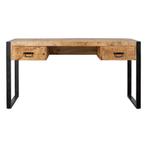 Bureau Mangohout Bureau Britt 150 cm, Verzenden, Nieuw