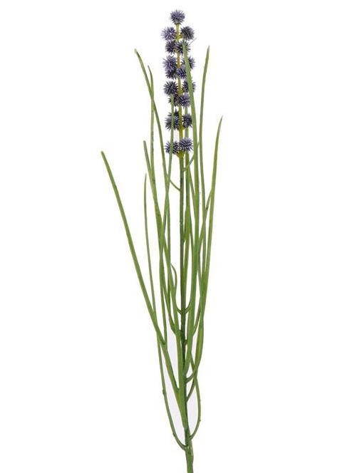 Grasbundel BLAUW bloeiend 50 cm/bundel Zijdebloem, Huis en Inrichting, Woonaccessoires | Kunstplanten en Kunstbloemen, Nieuw, Ophalen of Verzenden