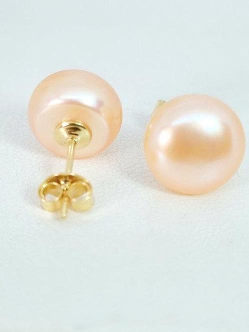 Zonder Minimumprijs - Oorbellen - 18 karaat Geel goud Parel, Sieraden, Tassen en Uiterlijk, Oorbellen