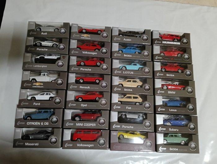 Welly 1:55 - Modelauto (28) - Skoda Lexus Chevrolet Mini, Hobby en Vrije tijd, Modelauto's | 1:5 tot 1:12