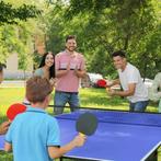 TRUUSK SPORTNOW Opvouwbare Tafeltennistafel 2 Rackets 3 Ball, Verzenden, Nieuw