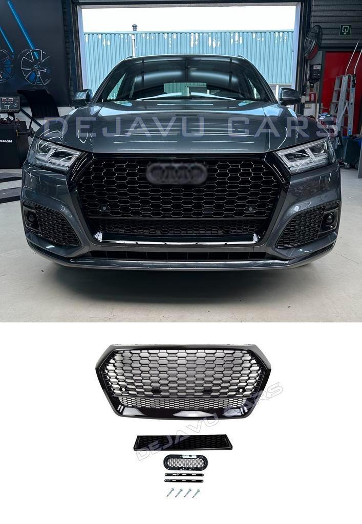 RS Q5 Look Front Grill Bumper voor Audi Q5 FY / S line / SQ5, Auto-onderdelen, Carrosserie en Plaatwerk, Voor, Nieuw, Audi, Ophalen of Verzenden