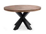 Veiling - Eettafel Meta Rond - Diameter 130 - Hout - Matrixp, Huis en Inrichting, Tafels | Eettafels, Nieuw
