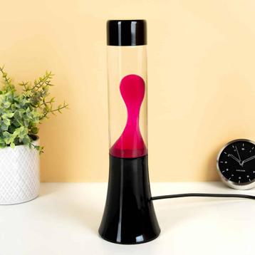 Mini lavalamp roze beschikbaar voor biedingen