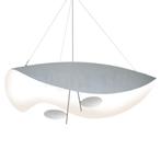 Catellani & Smith Lederam Manta Hanglamp LED, wit/nikkel/wit, Verzenden, Nieuw