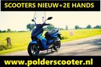 Scooters nieuw benzine en elektrisch en veel keus 2e hands!, Ophalen, Nieuw