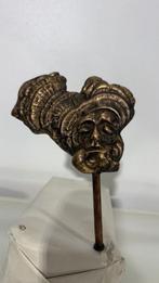 Charle Delporte (1928-2012) - sculptuur, Tête d’homme au, Antiek en Kunst