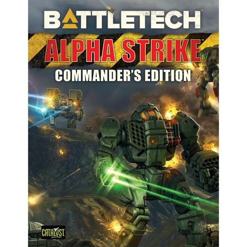 Battletech: Alpha Strike Commanders Edition Hardcover, Hobby en Vrije tijd, Wargaming, Overige soorten, Boek of Catalogus, Nieuw