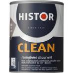 Histor Clean Muurverf - Klei - 1 liter (Professionele latex), Overige kleuren, Nieuw, Ophalen of Verzenden, Verf