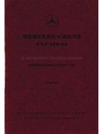 1952 MERCEDES BENZ TYPE 170 SB INSTRUCTIEBOEKJE DUITS, Auto diversen, Handleidingen en Instructieboekjes