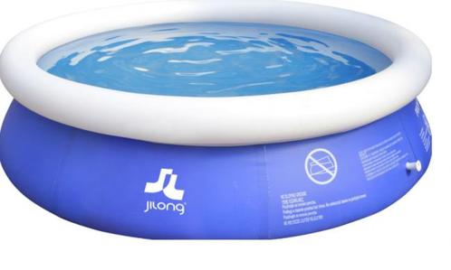 Stevig Jilong Opblaaszwembad - 3-Laags PVC - 183 cm Diameter, Tuin en Terras, Zwembaden, Nieuw, Ophalen of Verzenden