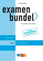 Examenbundel havo Geschiedenis 20222023 9789006639834, Zo goed als nieuw