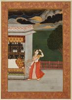 Artista di Scuola di Kota (Hadot) - Fanciulla sulla