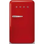 €1049 Smeg FAB10RRD5 combi-koelkast Vrijstaand 122 l E Rood, Witgoed en Apparatuur, Ophalen of Verzenden, Nieuw, 160 cm of meer